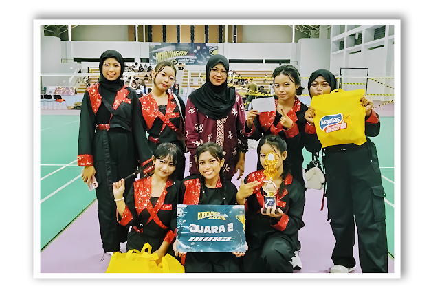 Tim Modern Dance SMK Nusaputera 2 Raih Juara 2 di Ajang Kompetisi Dance